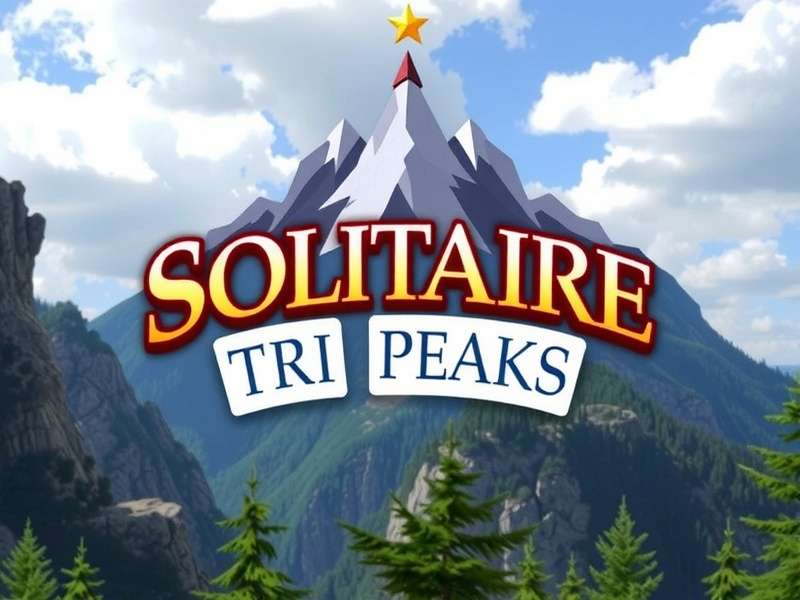 Solitaire Tri Peaks Game Cover Solitaire Tri Peaks Game Cover